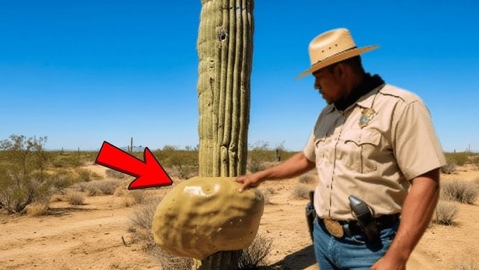 Ranger Found Saguaro Cactus With Strange Lump. Then He Decided To Cut It Open And Instantly Regretted It ➤ Buzzday.info